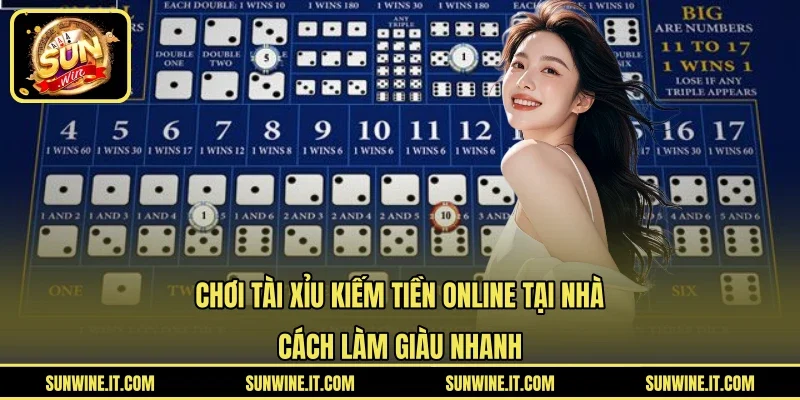 Chơi Tài Xỉu Kiếm Tiền Online Tại Nhà – Cách Làm Giàu Nhanh